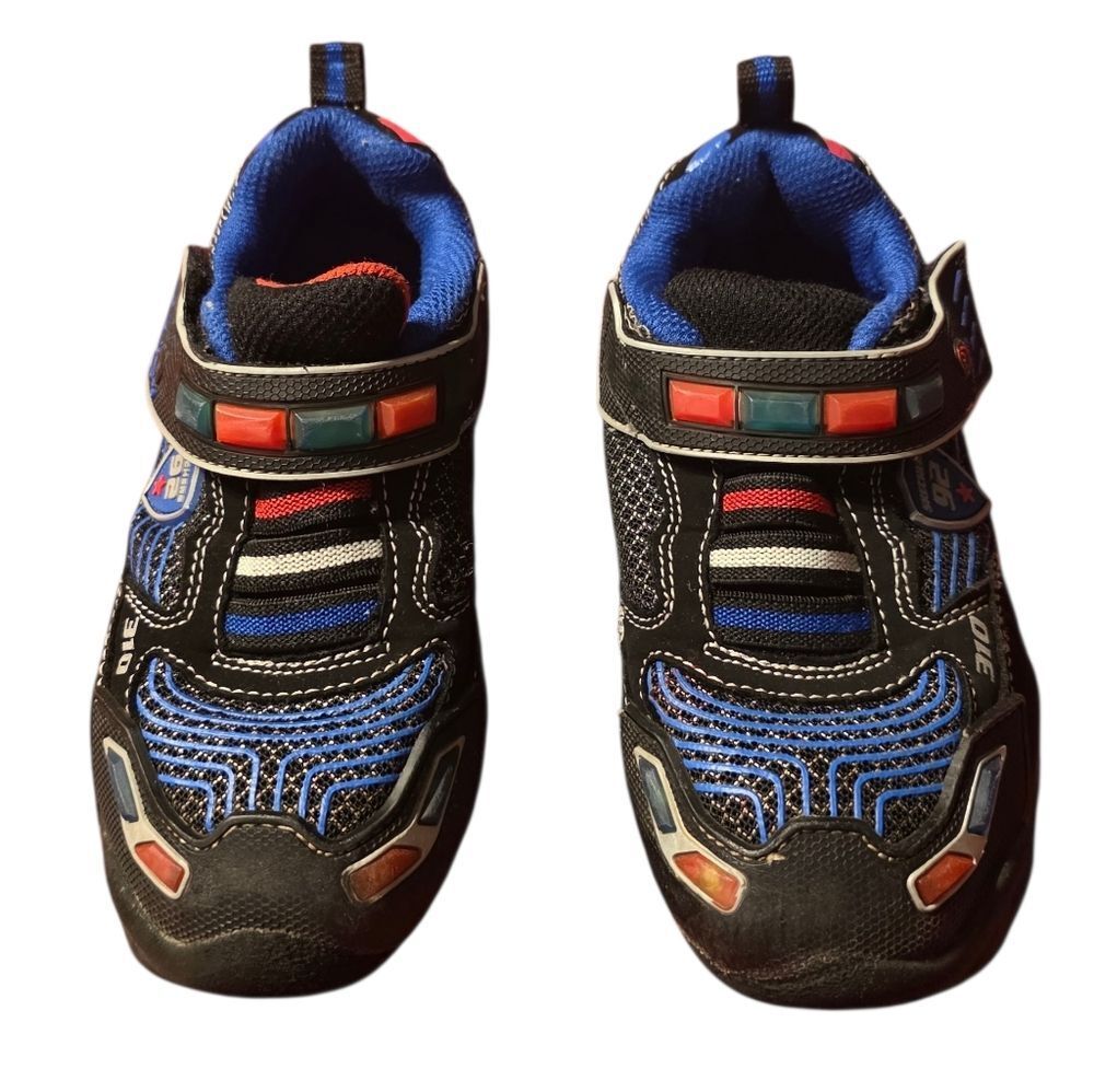 Sketchers SKX Police Theme Light up Sneaker Size 11